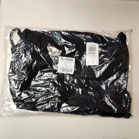 ❤️NWT VINTAGE TORRID BABYDOLL TANK - WASHABLE CRINKLE GAUZE BUTTONS - PLUS SIZE - Picture 5 of 14